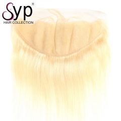 13x6 613 Swiss Lace Frontal Russian Blonde Hair Straight Wholesale