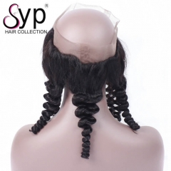 Cheap 360 Lace Frontal With Baby Hair Peruvian Loose Wave