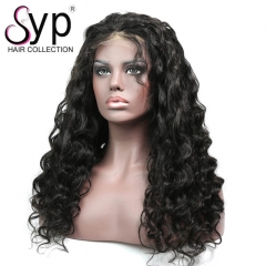 300 Density Human Hair Wig Front Lace Loose Wave Hairstyles