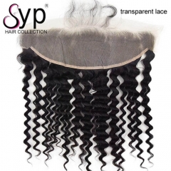 Wet And Wavy Transparent Lace Frontal With Baby Hair Best Human Hair