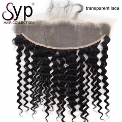 Wet And Wavy Transparent Lace Frontal With Baby Hair Best Human Hair