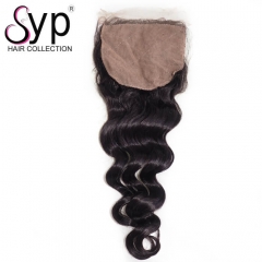 Silk Top Lace Closure 4x4 Malaysian Loose Wave Virgin Hair