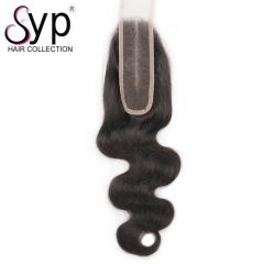 2x6 Deep Part Lace Closure With Baby Hair Brazilian Body Wave