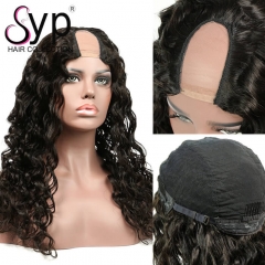 Cheap U Part Wig For Sale Human Hair Loose Wave Free Shipping