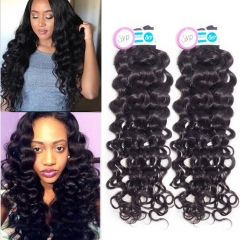 Cuticle Virgin Hair Malaysian Italian Curly Real Human Hair Bundles