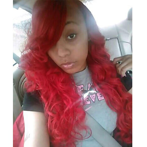 Red Body Wave Sew In With Lace Closure Full Head Hair Extensions