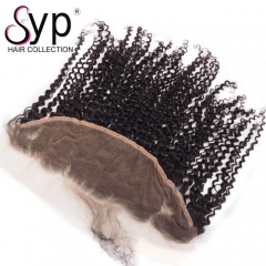 Cheap Human Hair Frontal Closure For Sale Brazilian Kinky Curly