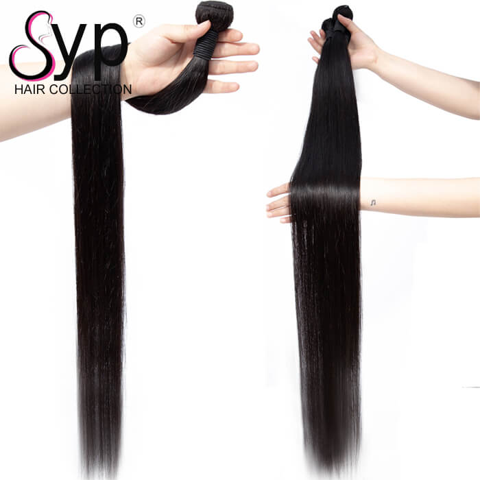 32 34 36 38 40 42 Inch Hair Bundles Cheap Long Straight Weave