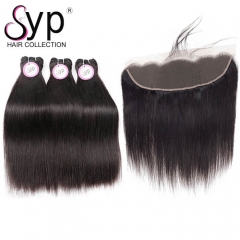 Real Raw Indian Hair Bundles With Frontal Wholesale Suppliers