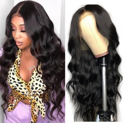 150 t Part Lace Wig Body Wave Natural Human Hair Lace Front Cheap Wigs Pre Plucked