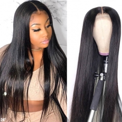 Silky Straight Full Lace Wigs With Baby Hair Natural Looking Hairline