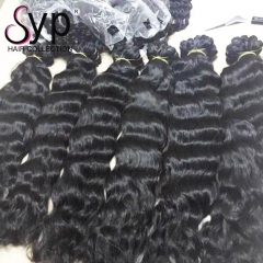 Cuticle Aligned Raw Cambodian Natural Wave Hair Bundles Wholesale