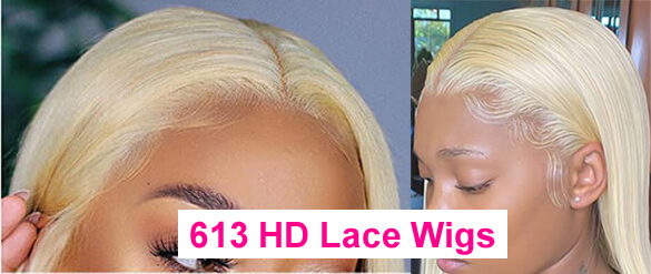 613 blonde hd lace wig