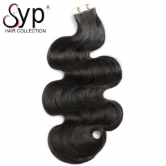 Body Wave Tape In Human Hair Extensions Natural Hair For Black Hair